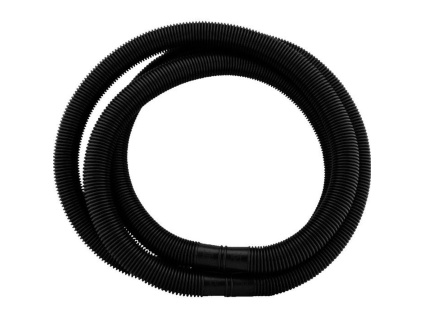 Solární bazénová hadice černá s koncovkou po 1,5 m / 38mm (51 m)