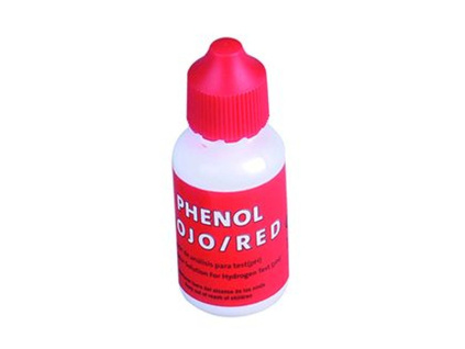 Kapky do kapičkového testeru - Phenol Red